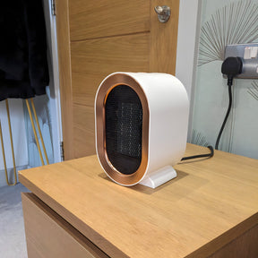 Chauffage Électrique Céramique Compact - Silencieux et Idéal pour Petits Espaces