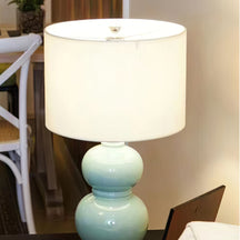 Lampe de Table en Céramique - Éclairage Réglable et Design Élégant