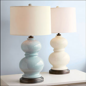 Lampe de Table en Céramique - Éclairage Réglable et Design Élégant
