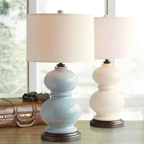 Lampe de Table en Céramique - Éclairage Réglable et Design Élégant