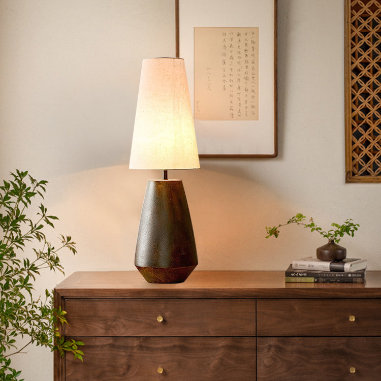 Lampe de Table en Céramique - Élégance Rustique pour Votre Intérieur