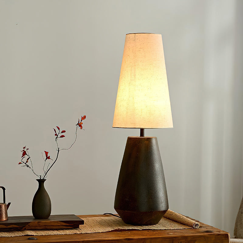 Lampe de Table en Céramique - Élégance Rustique pour Votre Intérieur