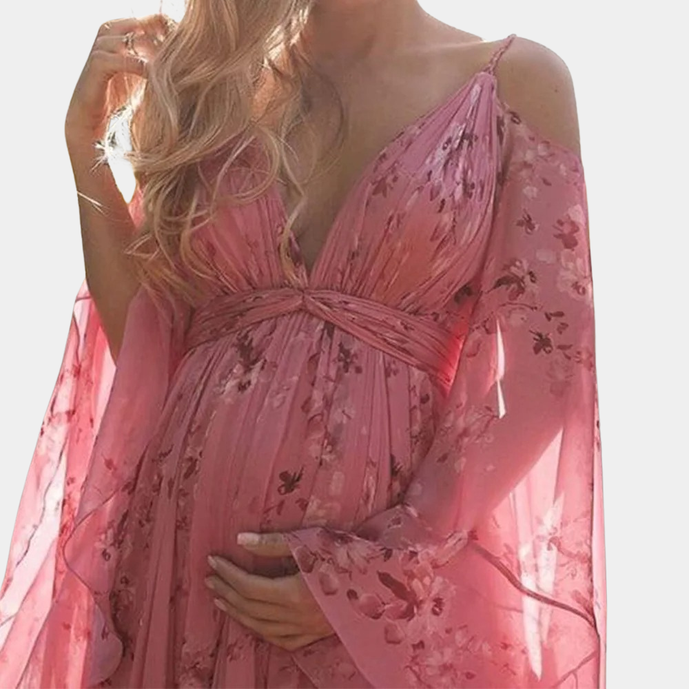 Robe Maxi Fleurie Élégante - Confort et Style pour l'Été