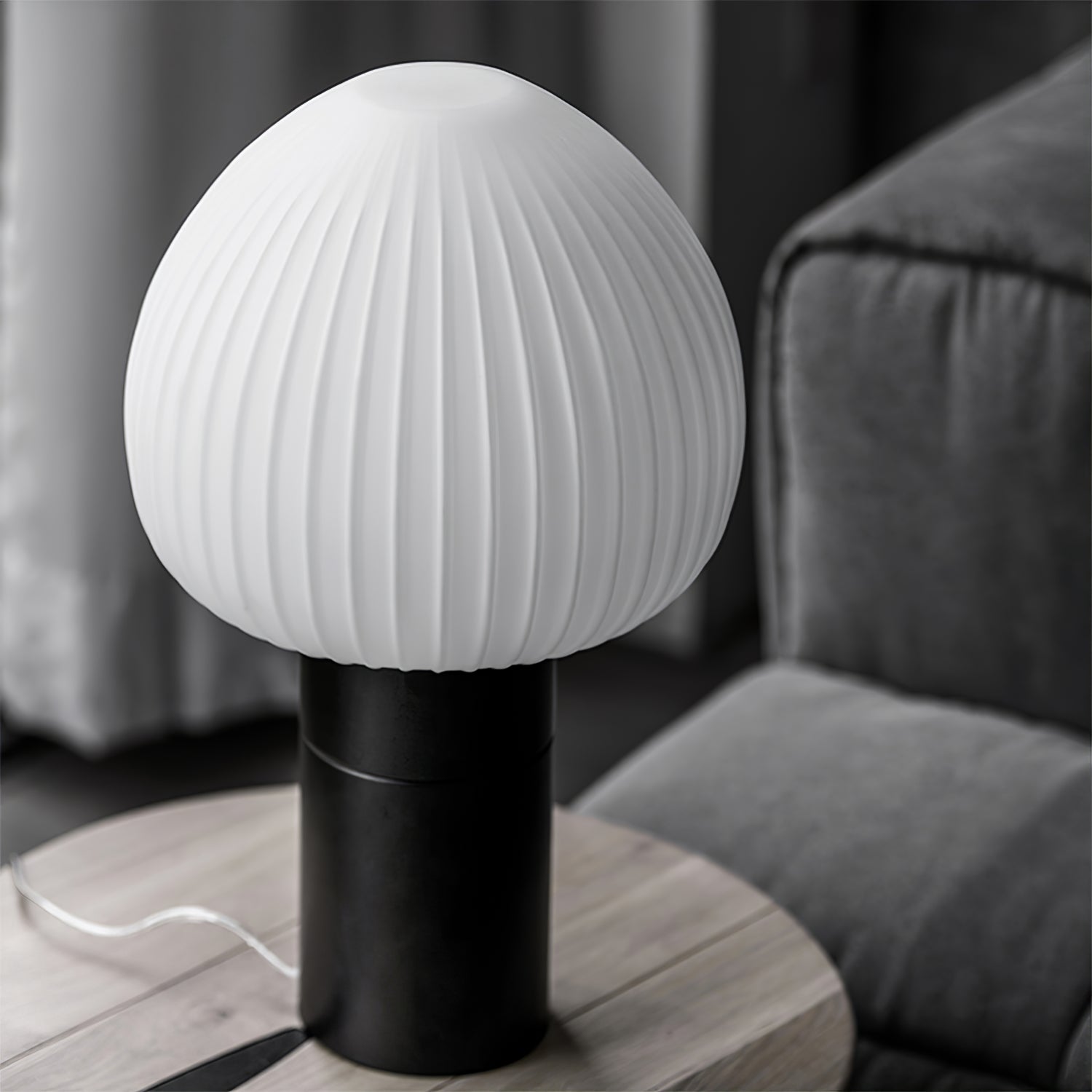 Lampe de Table Élégante en Verre - Ambiance Chaleureuse et Accueillante