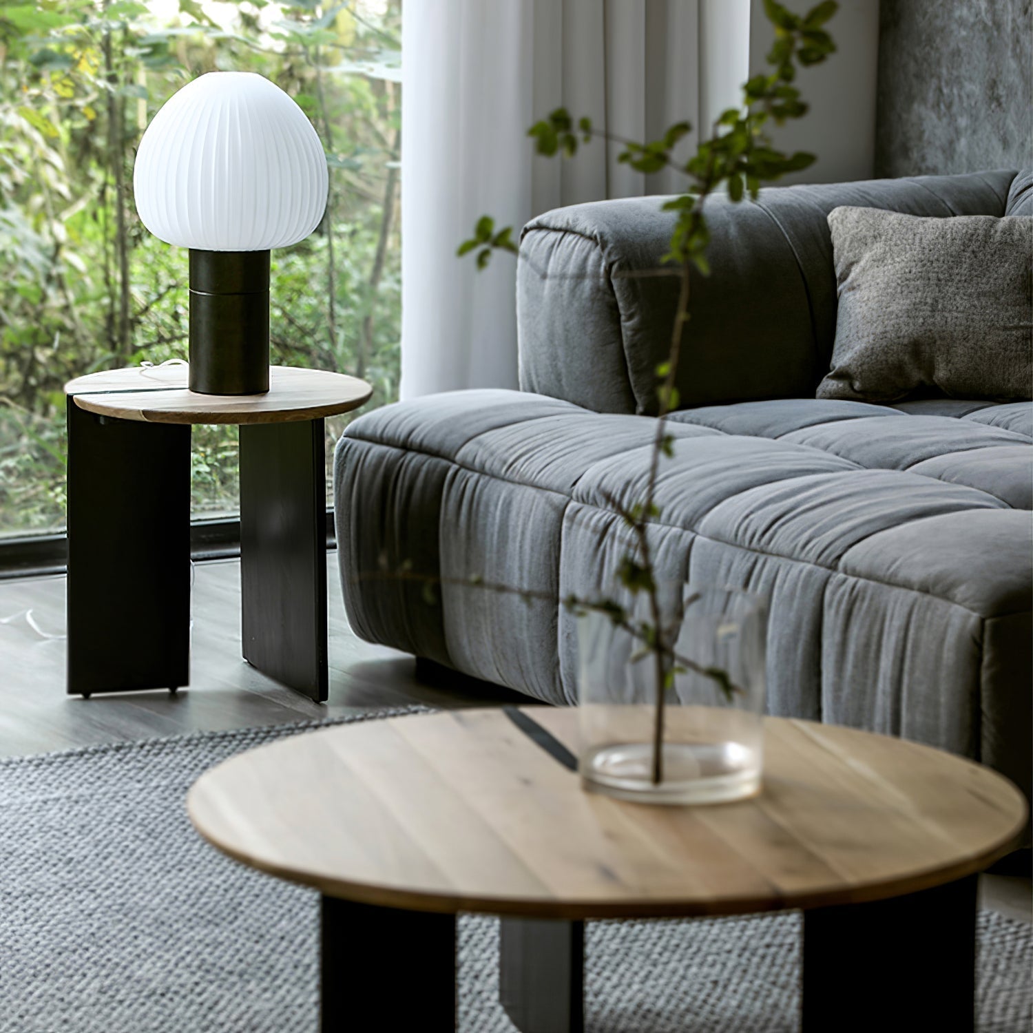 Lampe de Table Élégante en Verre - Ambiance Chaleureuse et Accueillante