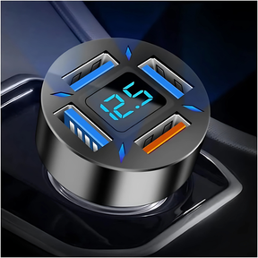 Chargeur de Voiture USB Rapide - Puissance 66W et Ports Doubles