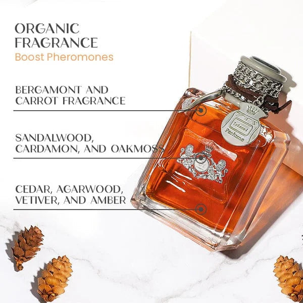 Cologne pour Hommes avec Phéromones - Parfum Longue Durée et Séduisant