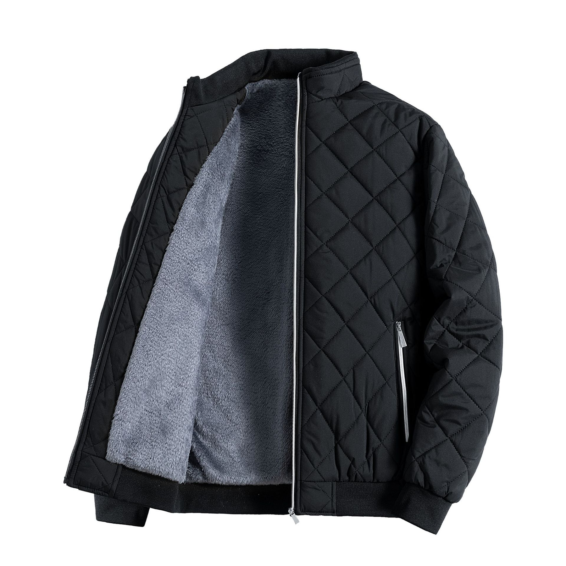 Veste Puffer Chaude pour Hommes - Style Décontracté et Pratique d'Hiver