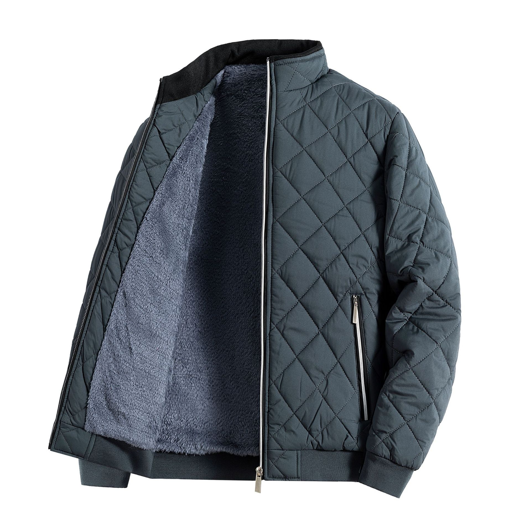 Veste Puffer Chaude pour Hommes - Style Décontracté et Pratique d'Hiver