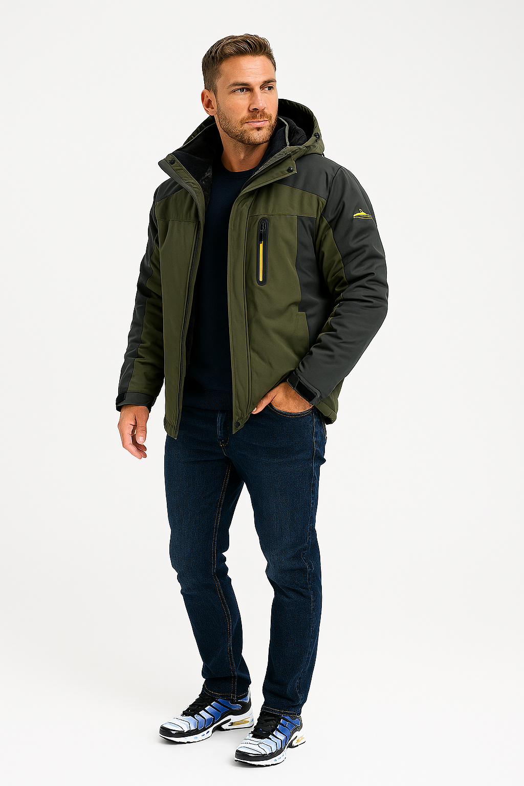 Veste de Randonnée Imperméable pour Hommes - Élégante et Durable pour Aventures Extérieures
