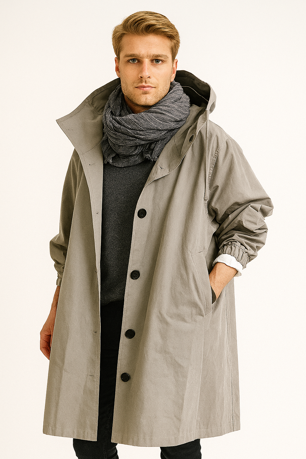 Trench Coat Chic sur Mesure - Élégance et Confort au Quotidien