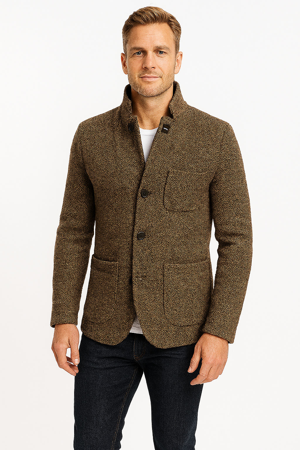 Blazer Élégant en Duvet - Style Classique et Confort Quotidien