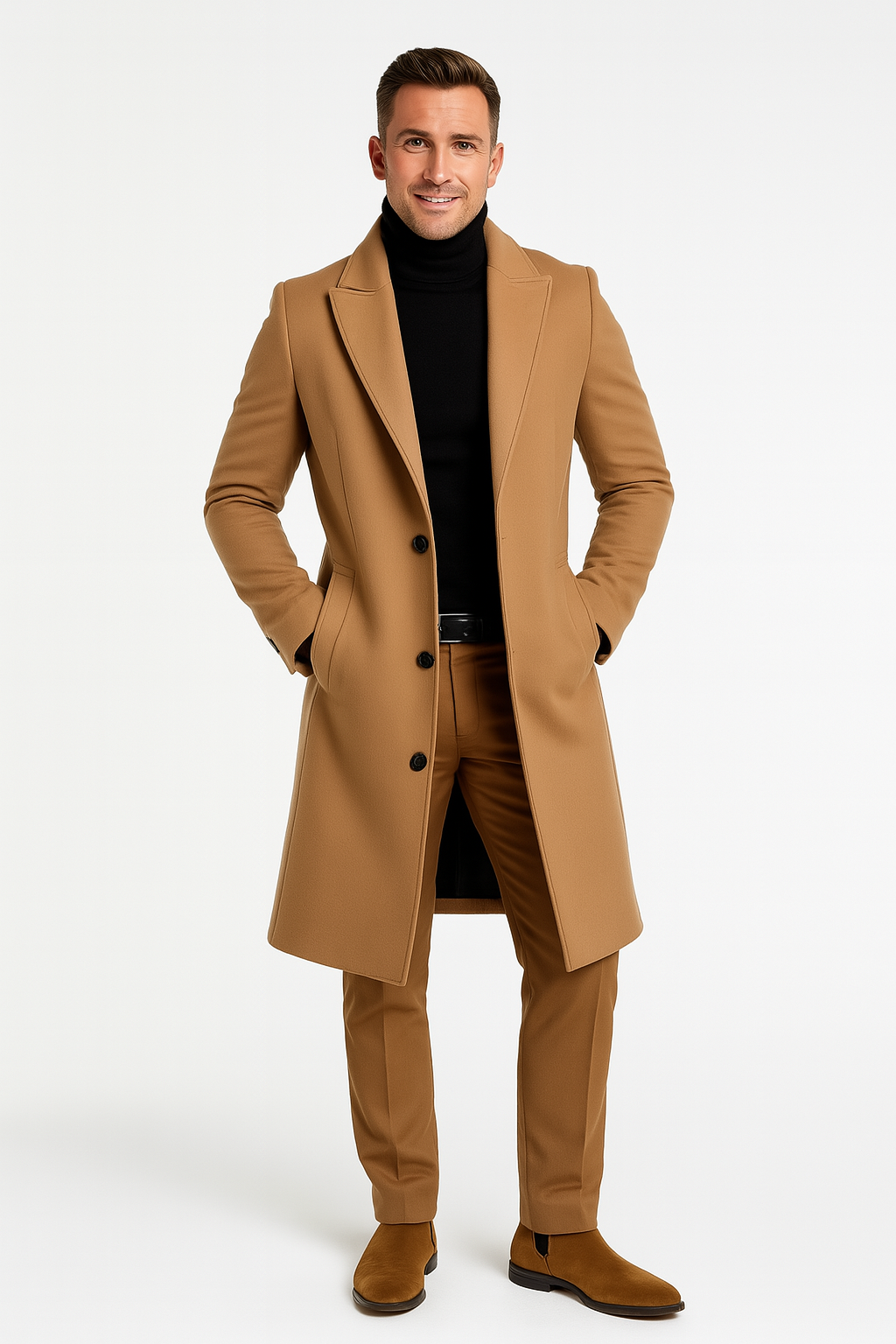 Manteau d'Hiver Élégant et Chaud - Isolation Excellente et Style Intemporel