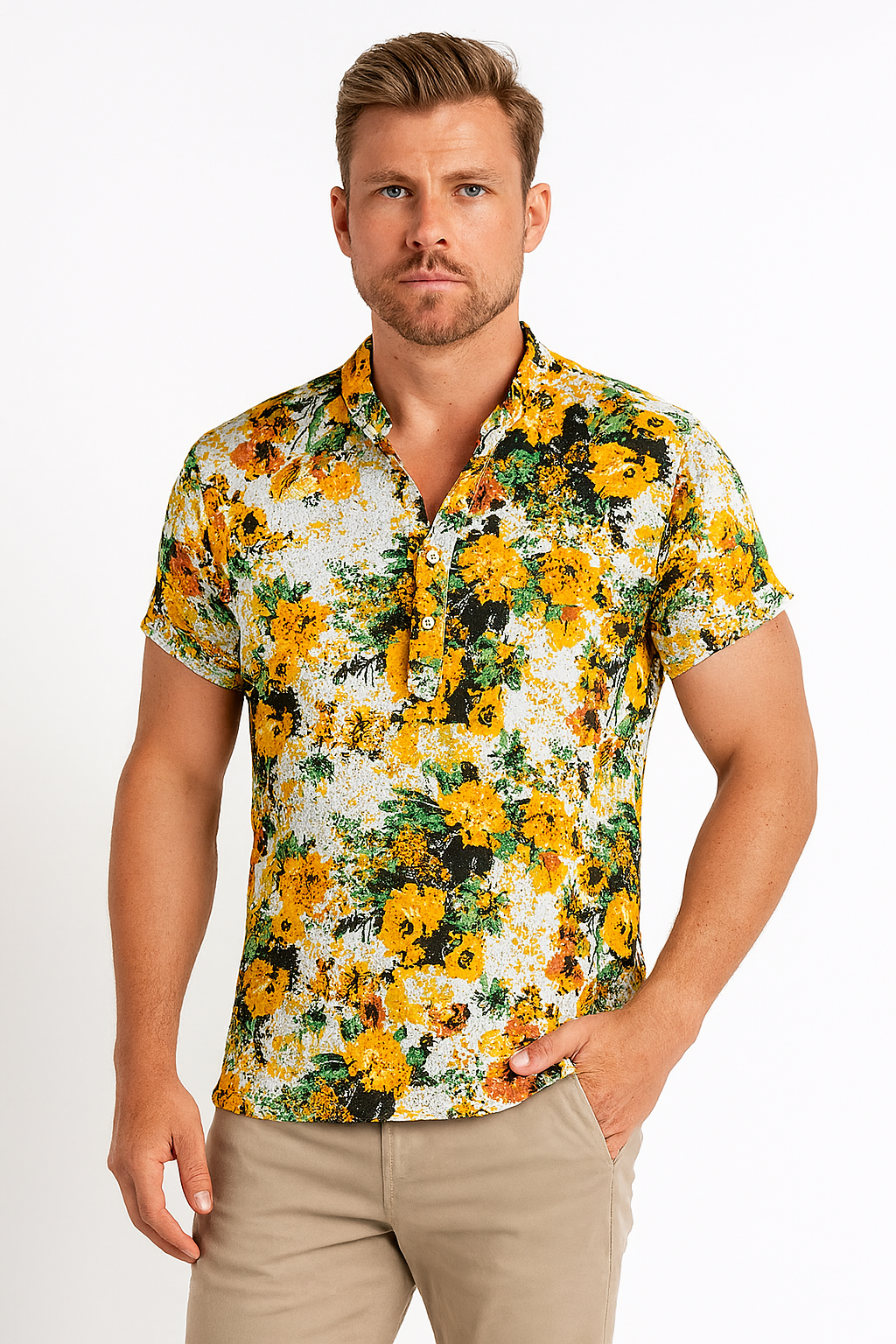 Chemise Florale d'Été - Style Chic et Confort Durable