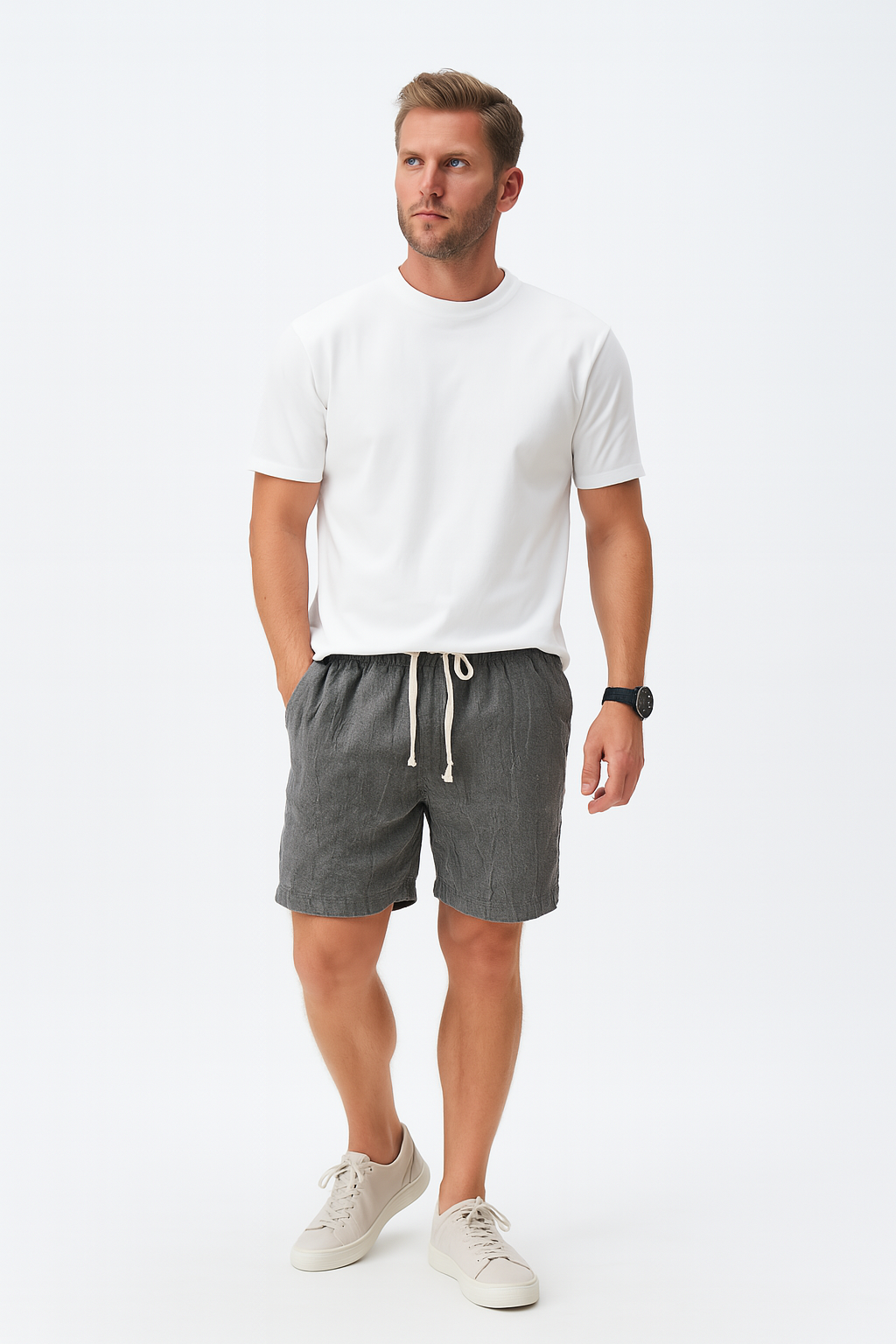 Shorts Légers Respirants pour Été - Confort Aéré et Style Polyvalent