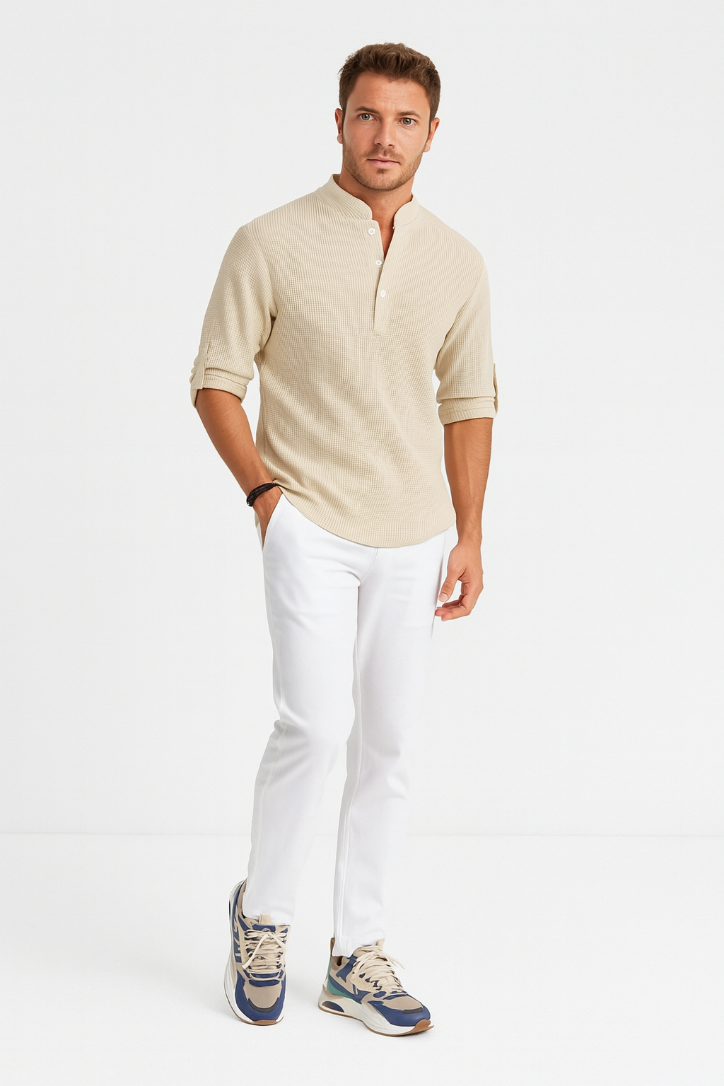 Baskets pour Hommes Confortables - Semelle Amortissante et Style Polyvalent