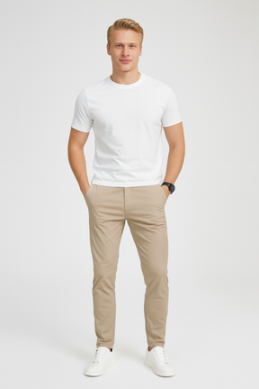 Pantalon Stretch Élégant pour Homme - Confort et Style Polyvalent