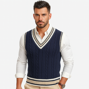 Gilet Tricoté Épais pour Femmes - Chaud et Élégant pour l'Hiver