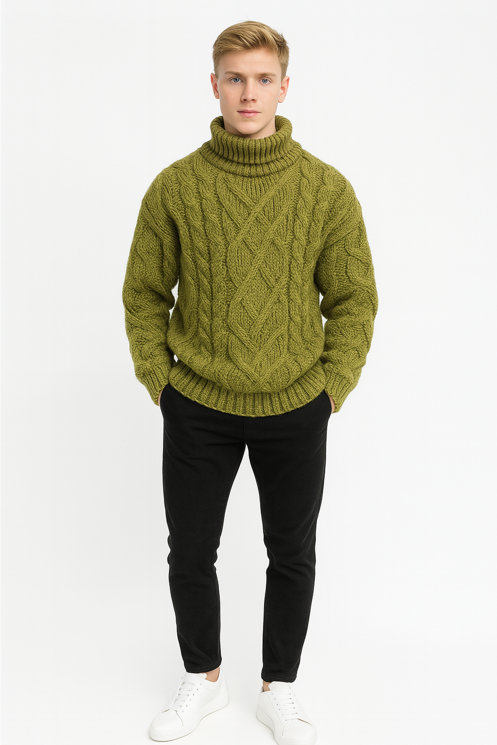 Pull en Tricot Chaud et Élégant - Style Moderne pour Toutes Occasions