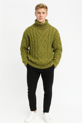 Pull en Tricot Chaud et Élégant - Style Moderne pour Toutes Occasions
