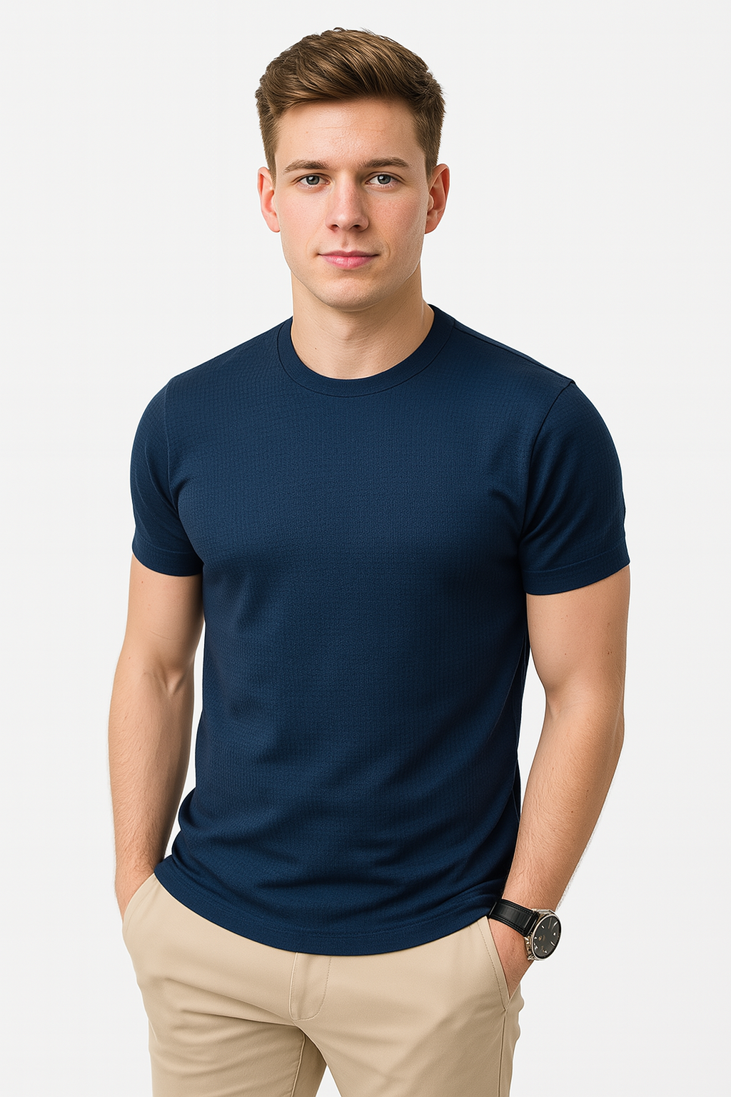 T-shirt Athlétique Ajusté - Confort Respirant et Design Élégant