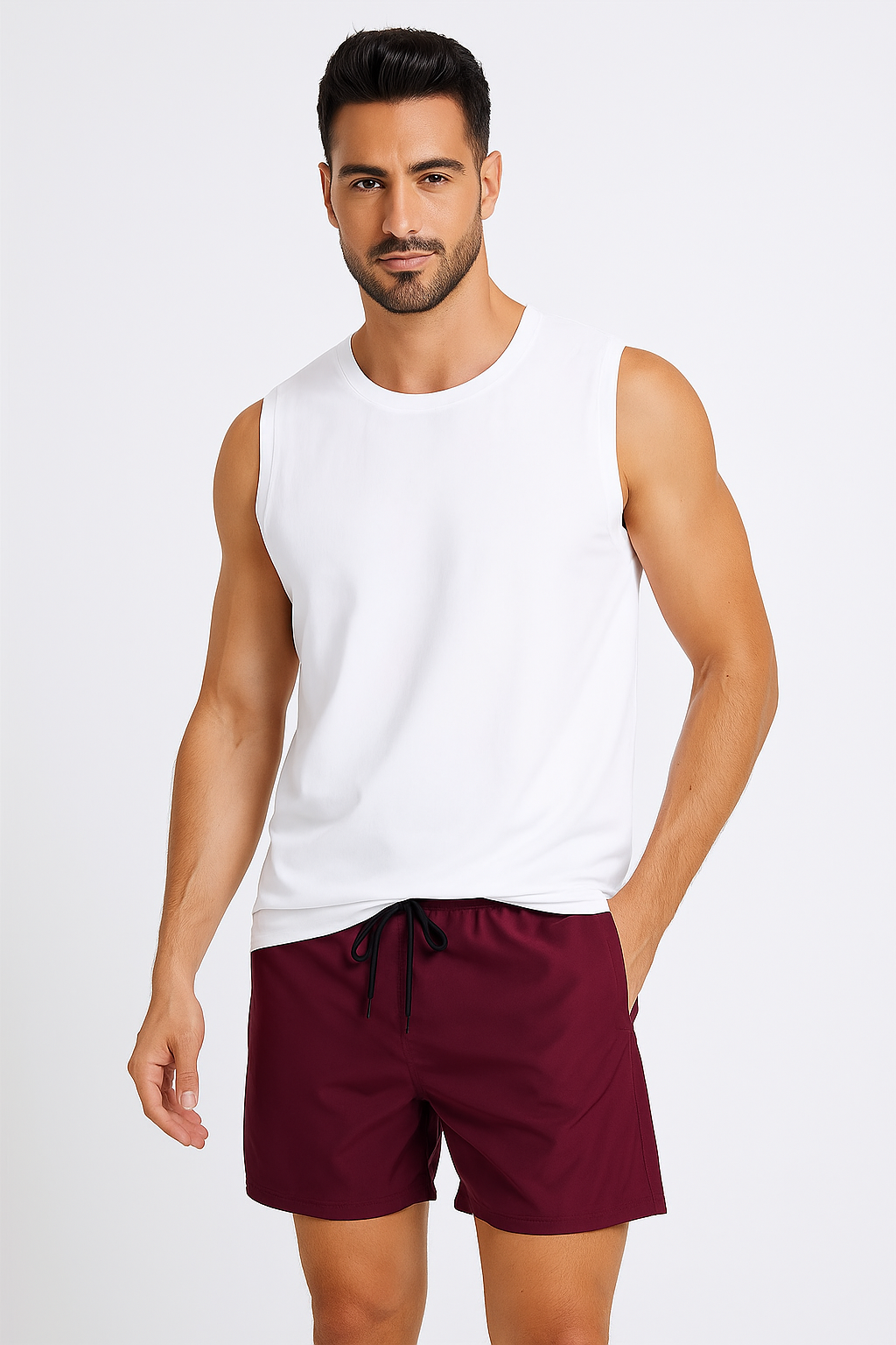 Shorts de Gym et de Plage - Séchage Rapide avec Poches Zippées