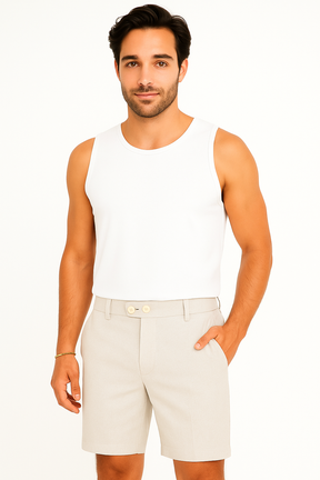 Shorts d'été élégants en Lin - Confort et Style pour l'Été