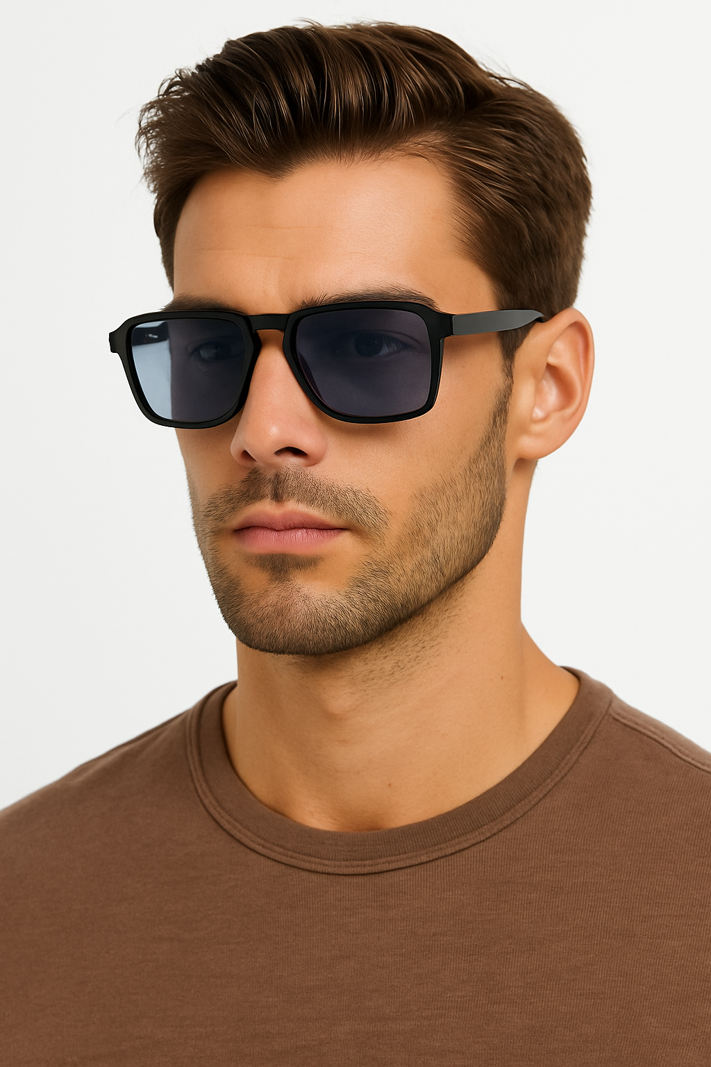 Lunettes de Soleil Aviateur Carrées - Style Audacieux et Confort Optimal