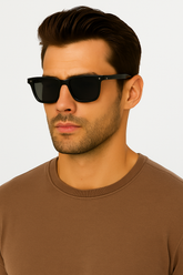 Lunettes de soleil carrées modernes - Style élégant et durable pour tous les jours