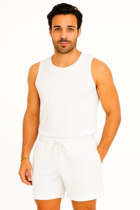 Shorts d'été décontractés unis - Confort et Style pour Journées Chaudes