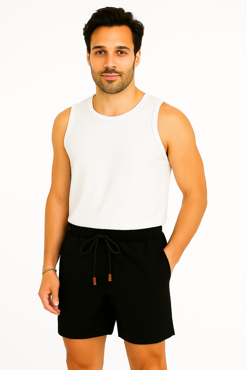Shorts Légers à Cordon de Serrage - Confort et Style Décontracté pour Été