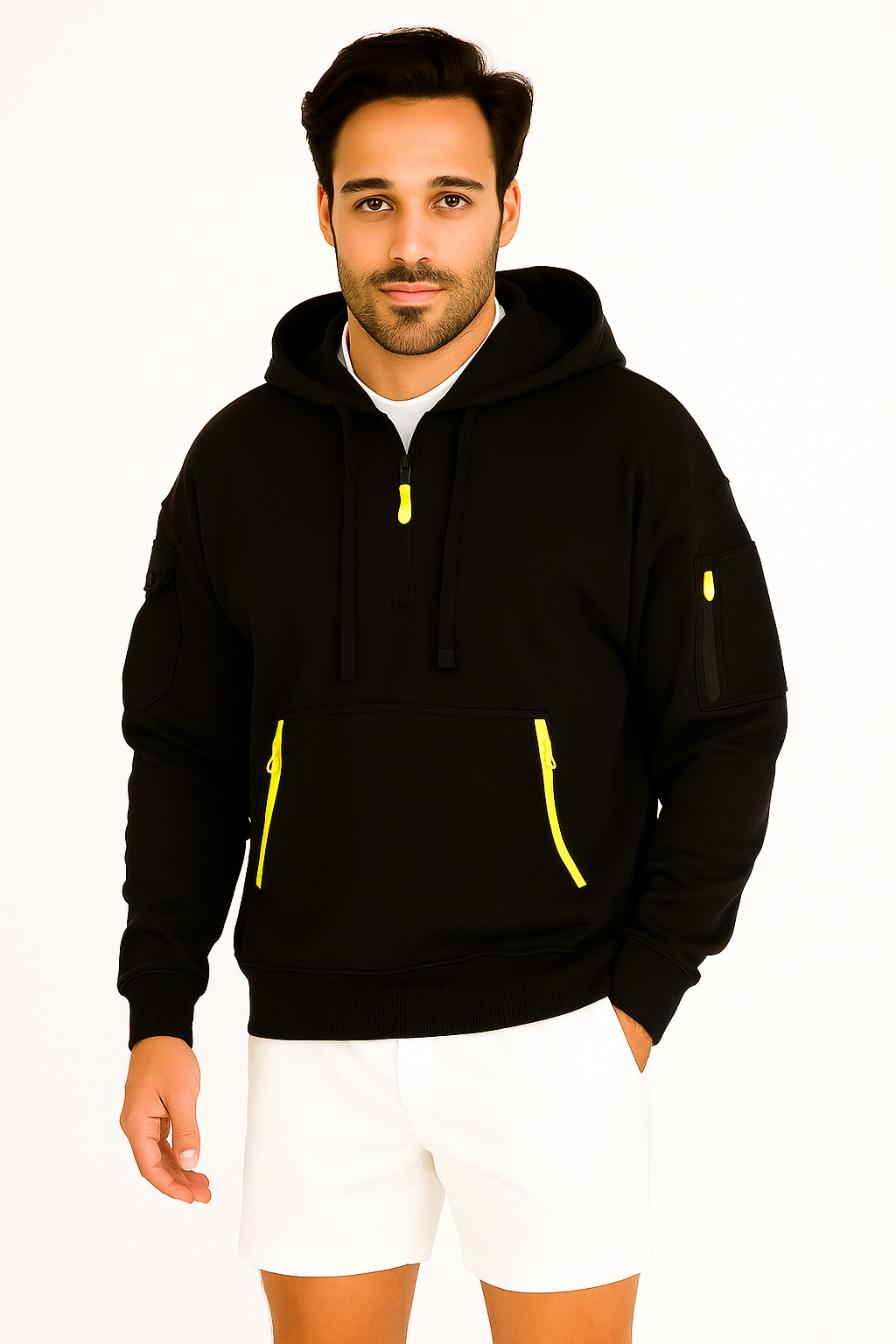 Sweat à Capuche Élégant pour Hommes - Confort et Style au Quotidien
