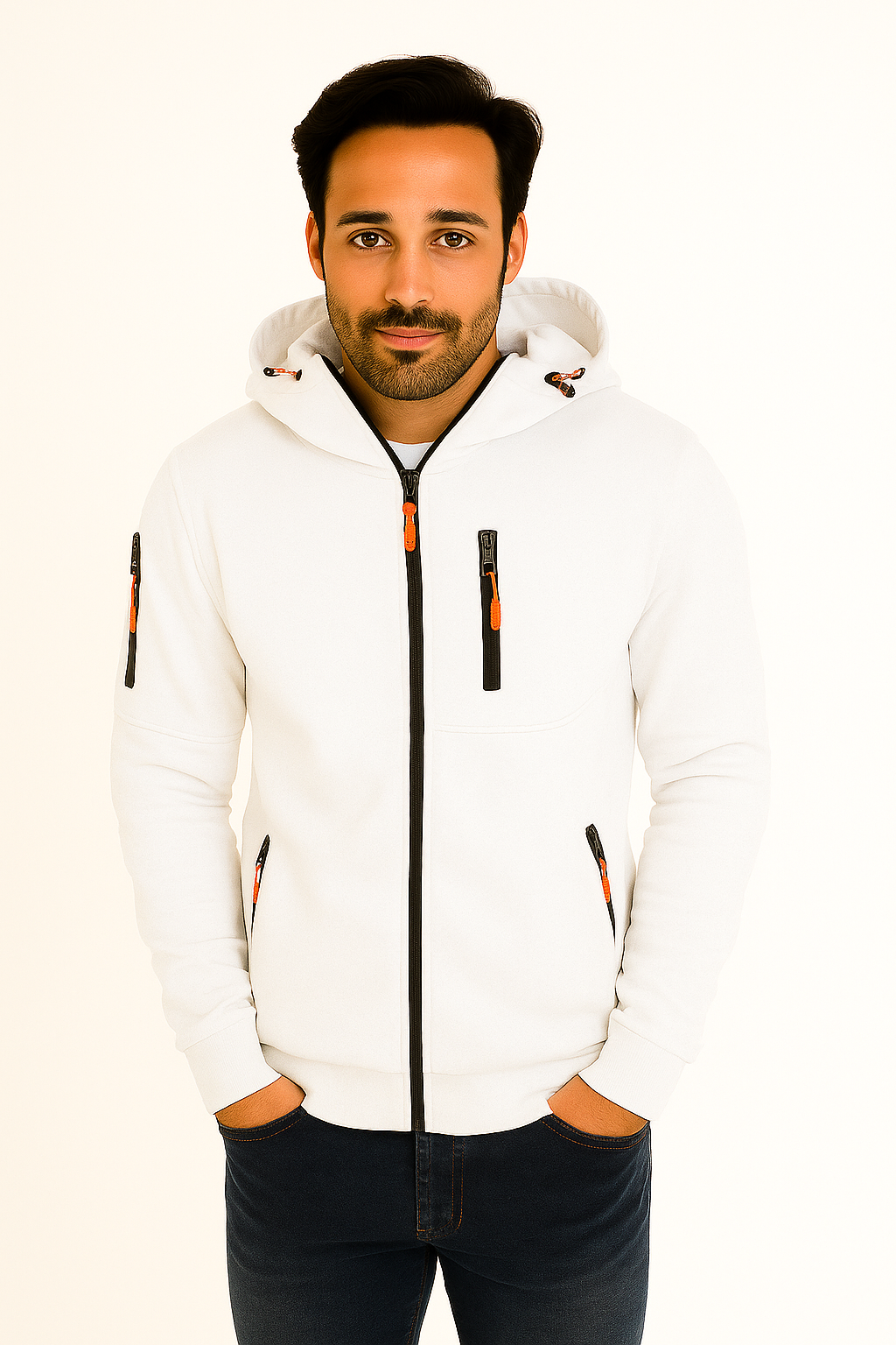 Veste à Capuche Légère pour Hommes - Confort et Style pour Toutes Saisons