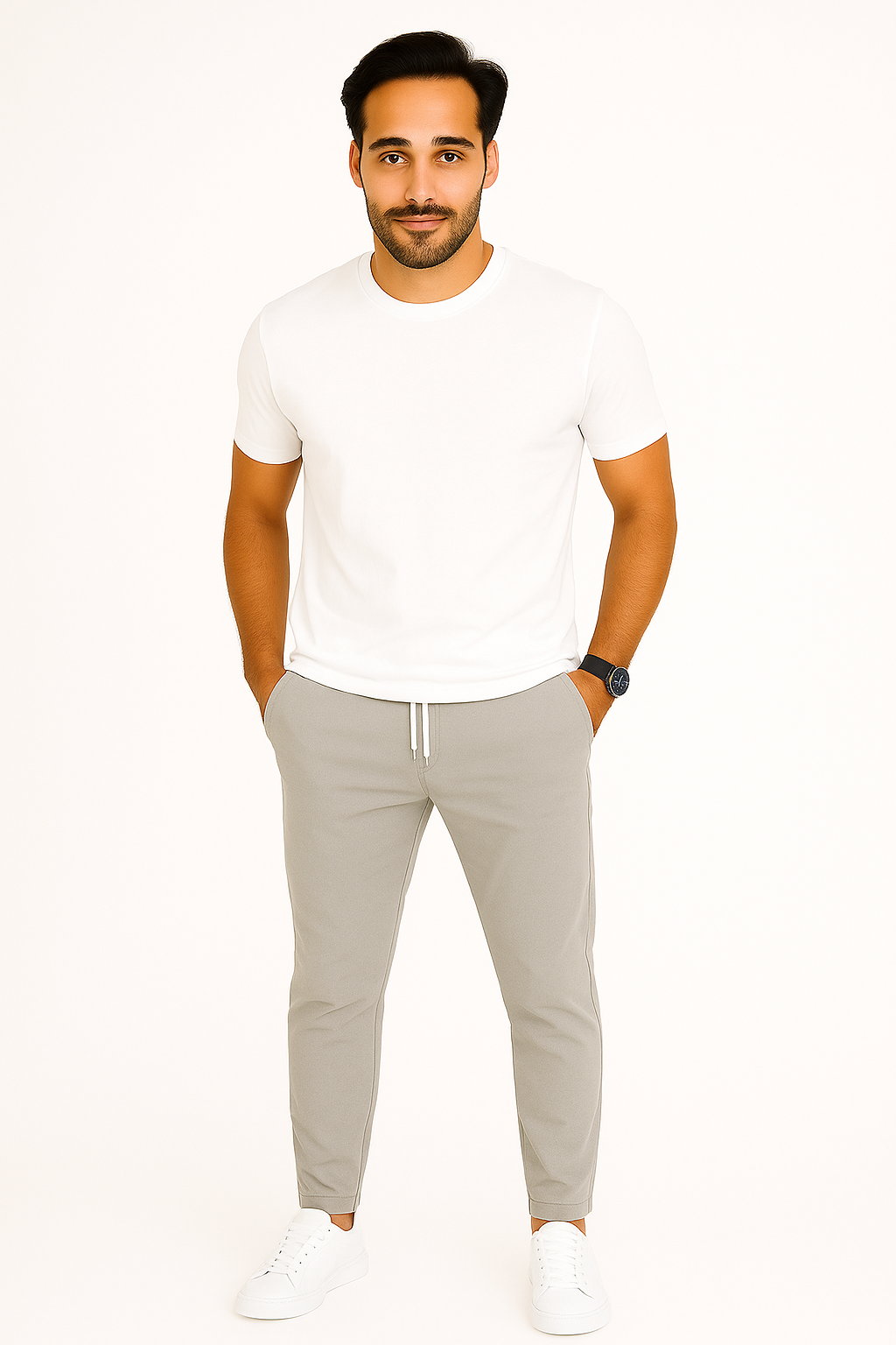Pantalon Stretch Confortable pour Hommes - Élégance et Liberté de Mouvement