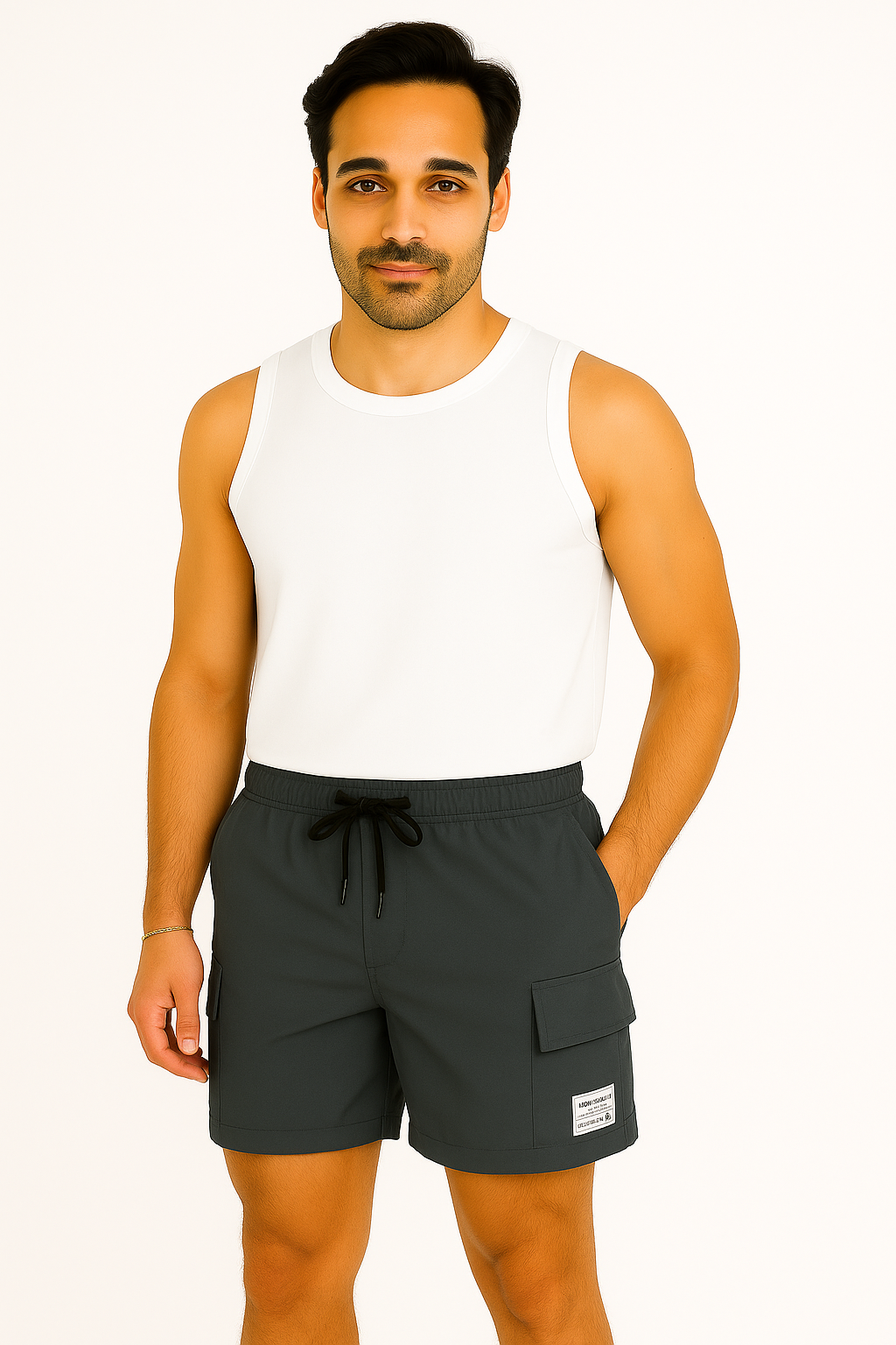 Shorts Slim Élégants pour Hommes - Style Moderne et Confort Quotidien