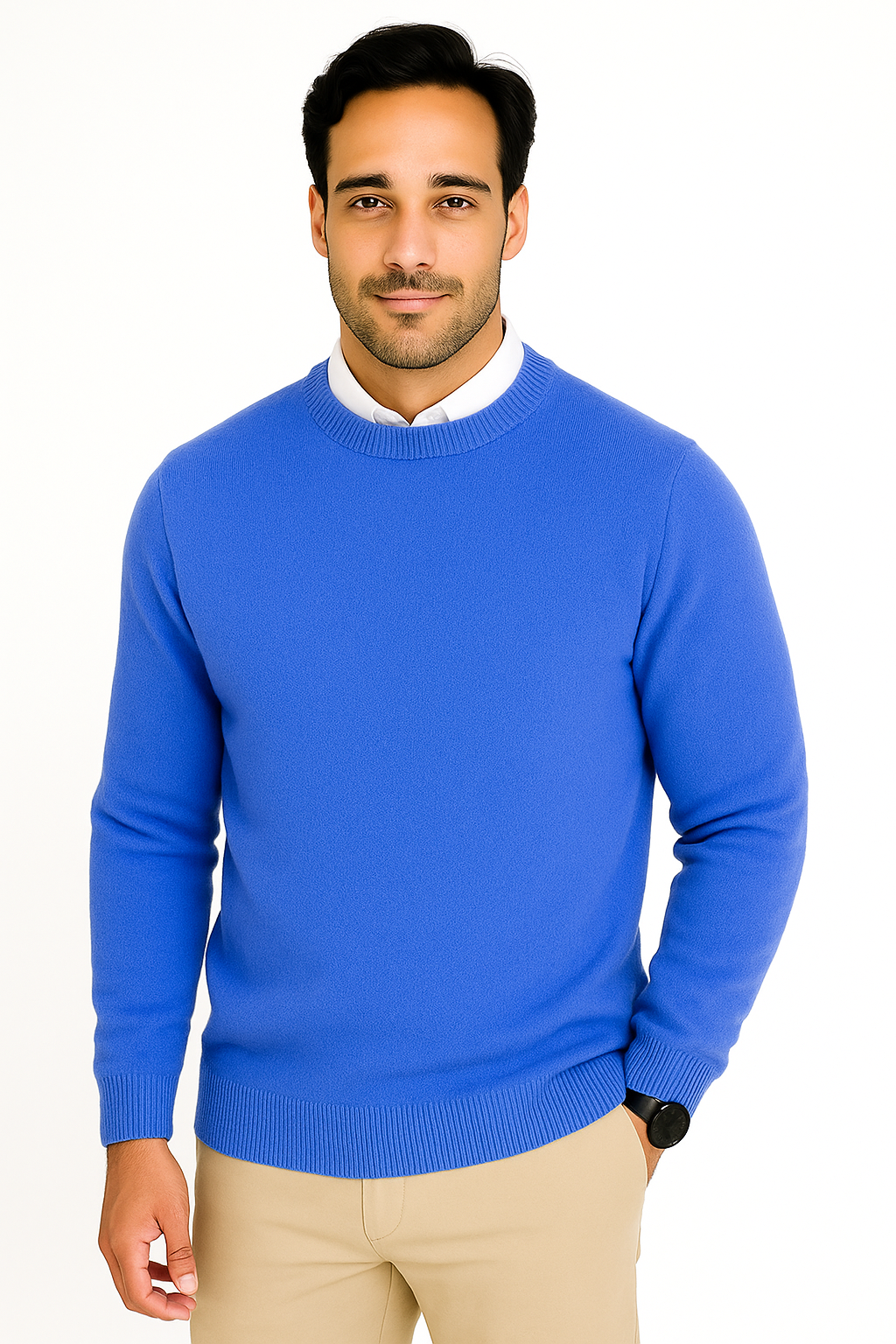Pull Léger Classique pour Hommes - Confort et Élégance au Quotidien