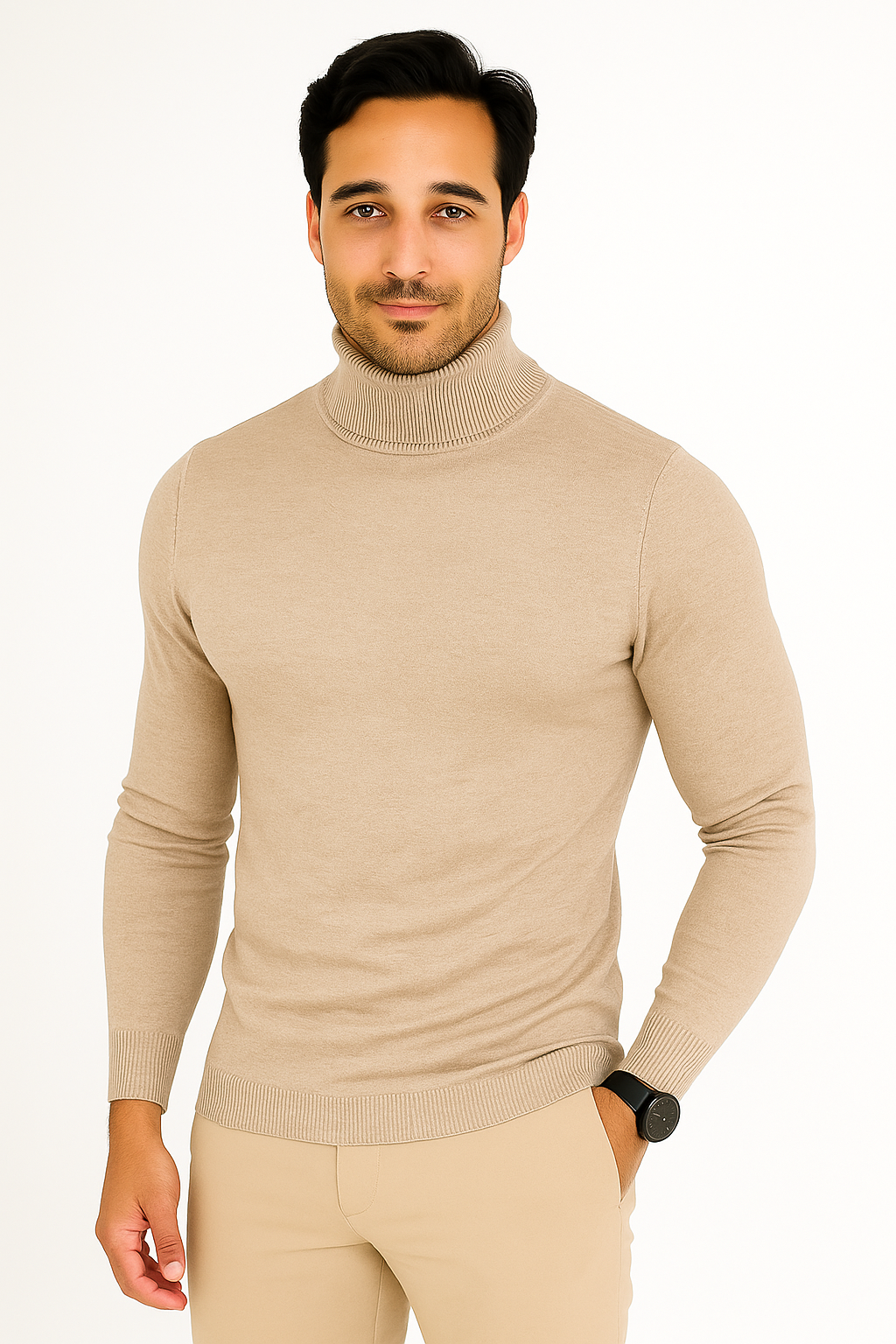 Pull Col Roulé Confortable - Douceur Luxueuse et Élégance Intemporelle