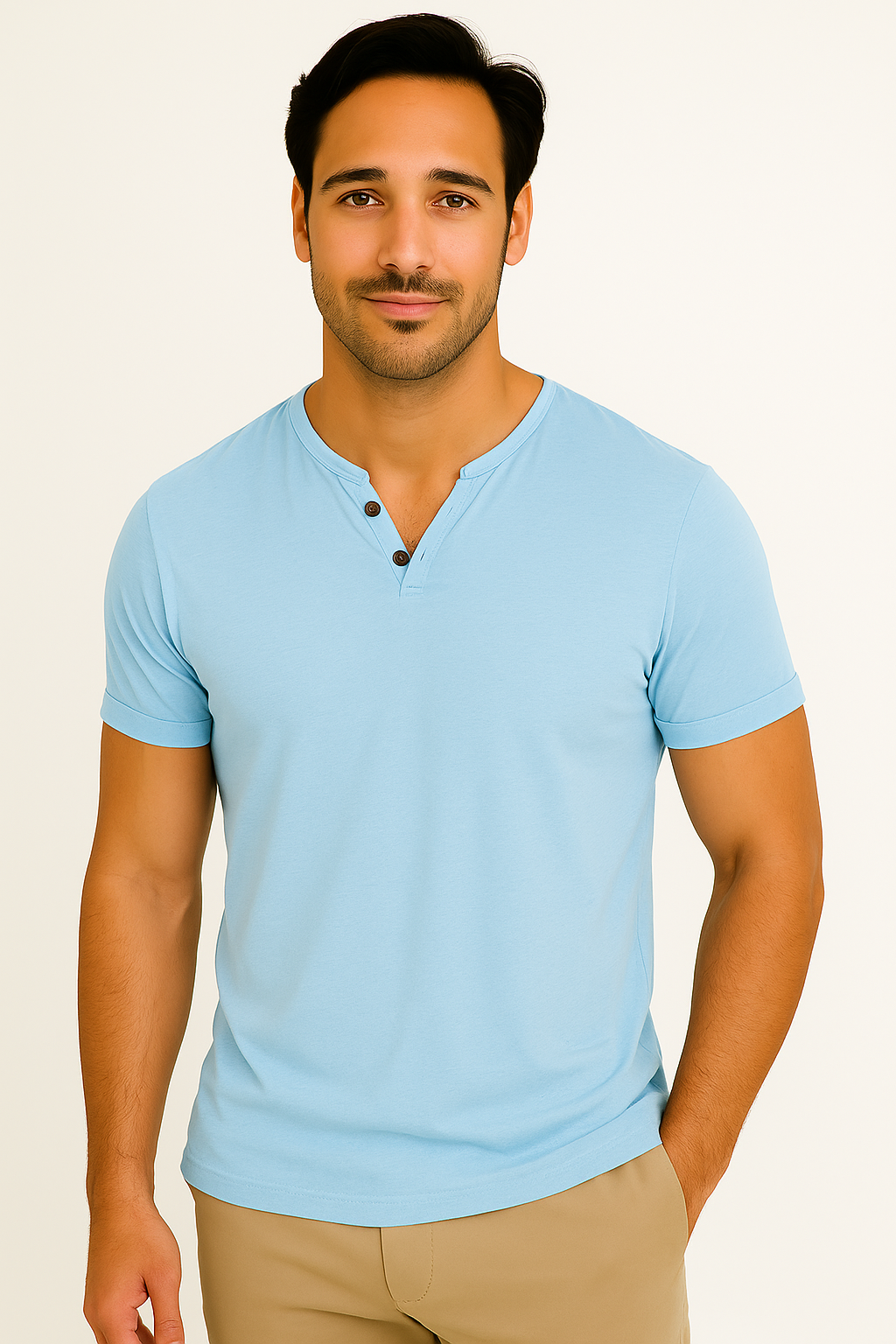Polo Slim Fit Respirant pour Hommes - Élégance et Confort Anti-Rides