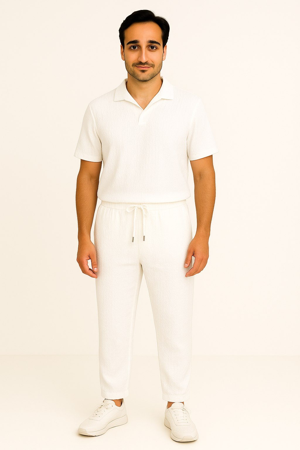Ensemble d'Été Élégant pour Hommes - Confort Léger et Style Coordonné