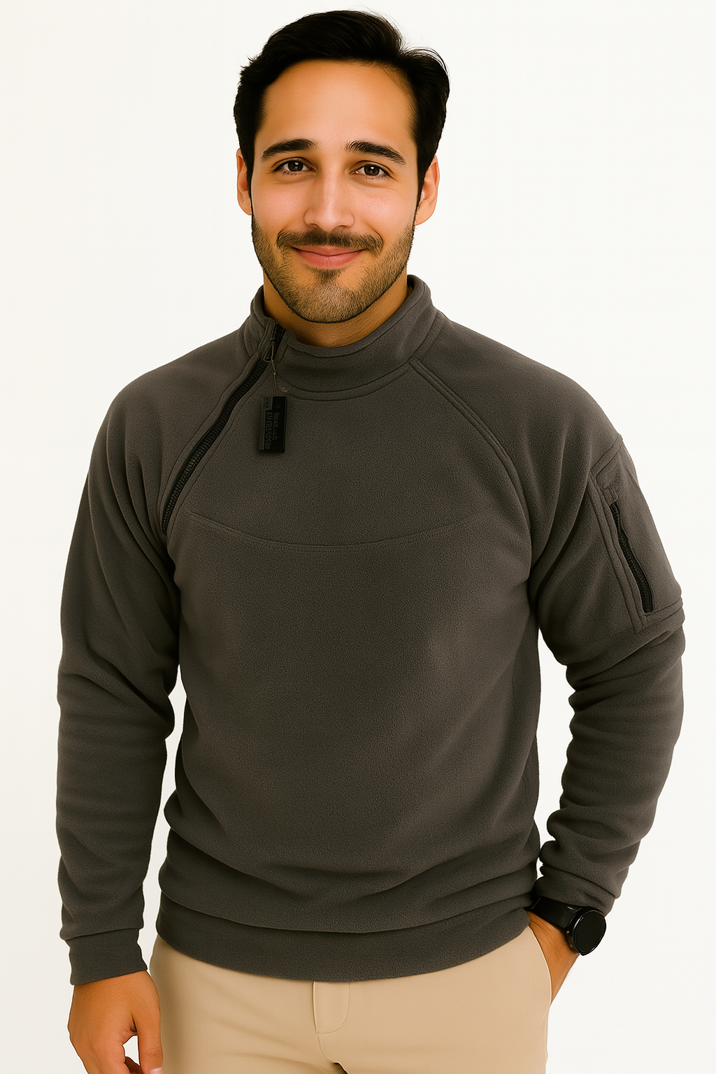Pull Fleece Doux et Élégant - Chaleur et Confort pour Temps Froid