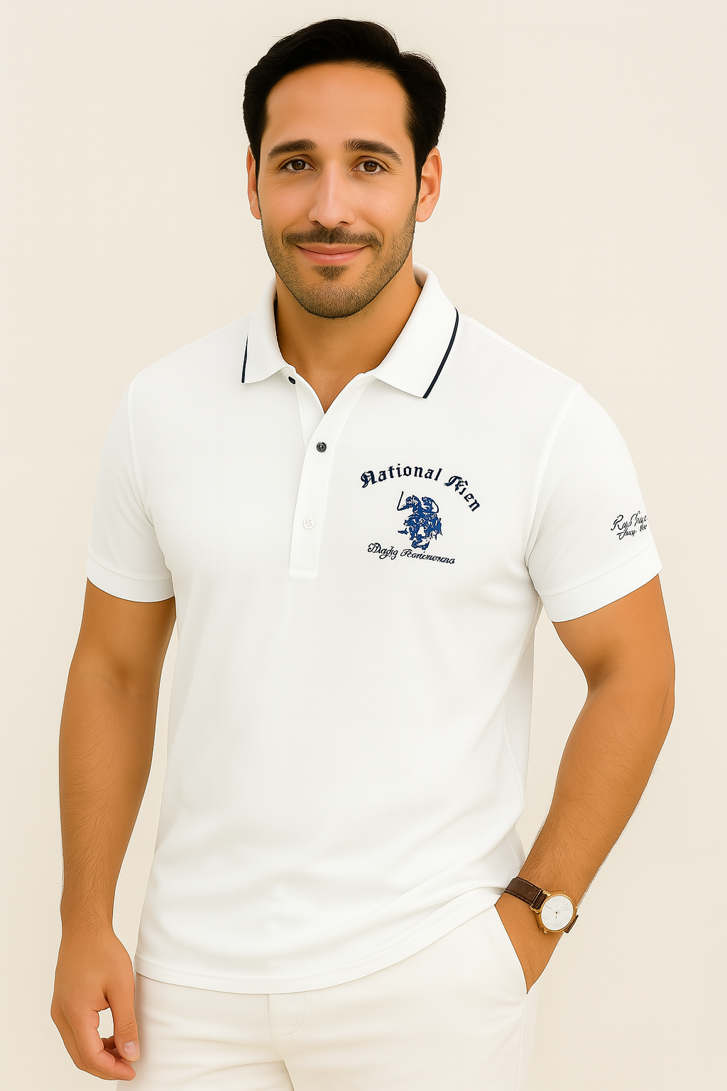 Polo Shirt Homme Élégant et Confortable - Coton Respirant et Design Intemporel