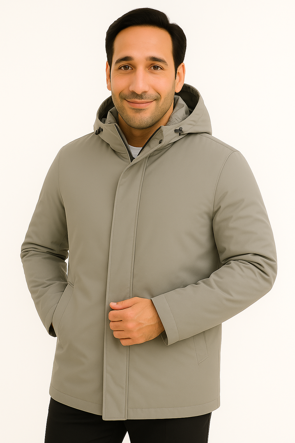 Parka d'Hiver Élégante et Chaude - Protection Contre le Froid et le Vent