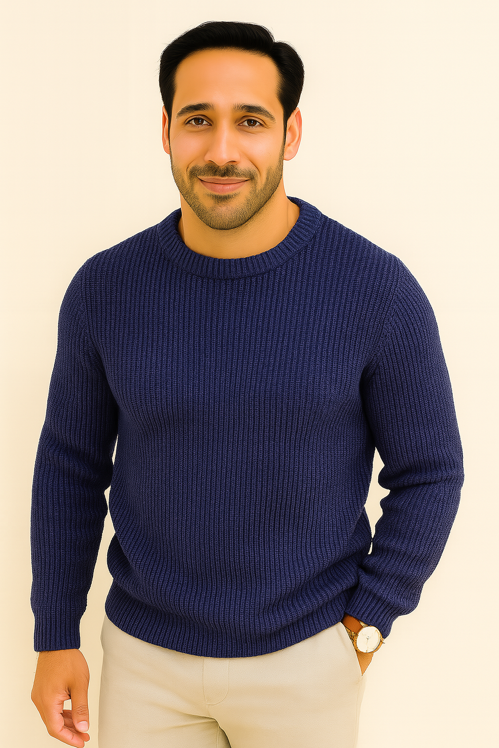 Pull en Tricot Doux Élégant - Confort et Style Intemporel au Quotidien