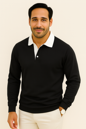 Chemise Polo Élégante pour Hommes - Confort Respirant et Style Polyvalent