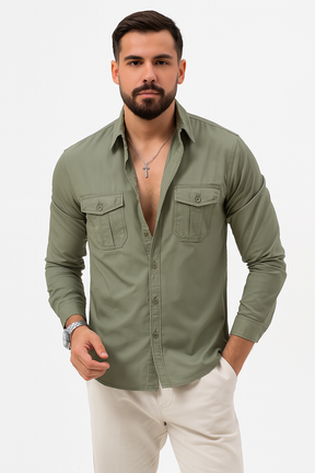 Chemise Élégante Sur Mesure - Confort et Style Intemporel