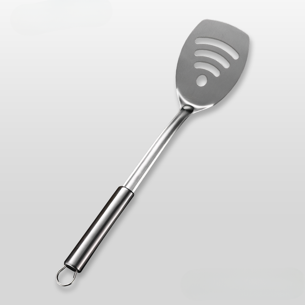 Ustensiles de Cuisine en Acier Inoxydable - Ensemble Durable avec Poignées Ergonomiques