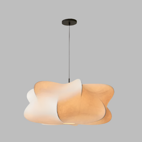 Lampe Wabi-Sabi en Soie Japonaise - Élégance Naturelle et Calme Serein