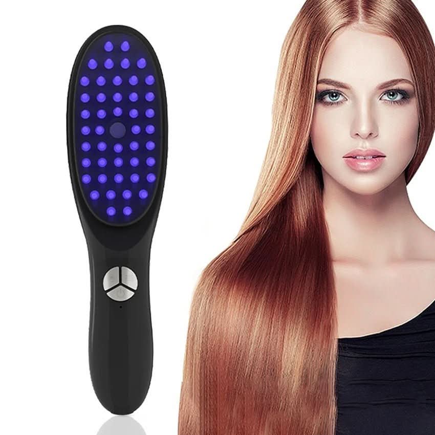 Brosse à Cheveux Multifonctionnelle 5-en-1 - Massage du Cuir Chevelu et Hydratation