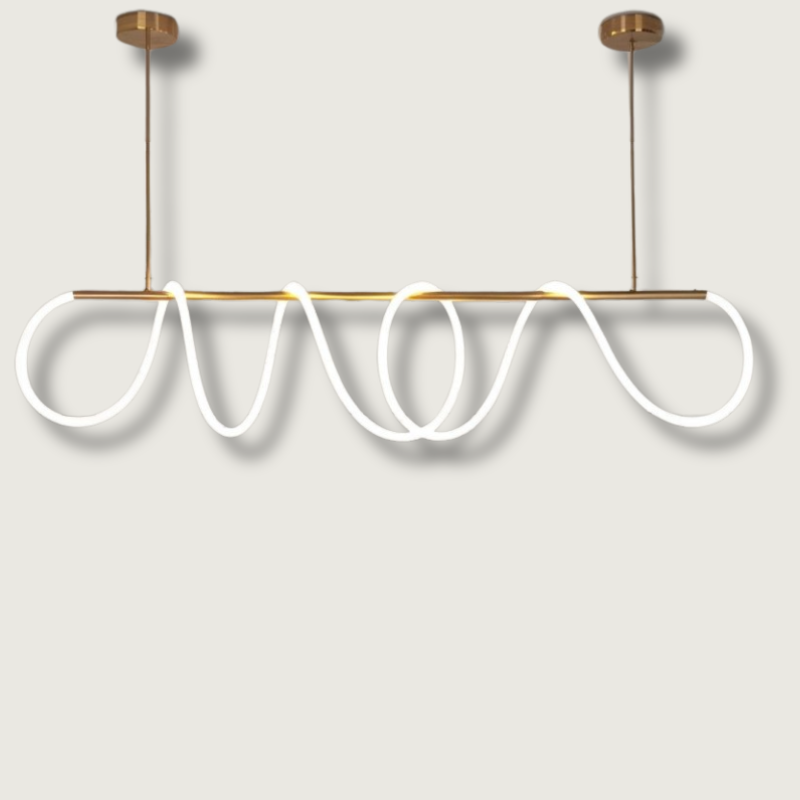 Suspension LED Contemporaine - Design Élégant et Flexible
