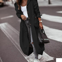 Manteau Imperméable Long pour Femmes - Chic et Léger pour le Printemps